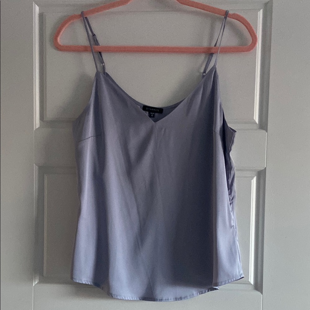 Dynamite Purple Fitted Camisole Top